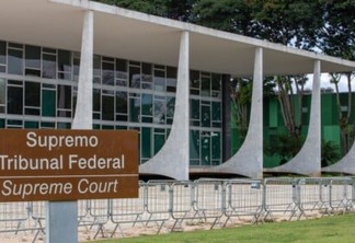 Fachada do palácio do Supremo Tribunal Federal, em Brasília