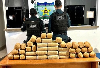 Drogas foram levadas à delegacia do município - Foto: Divulgação/PMRR