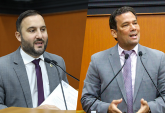 Os deputados estaduais Renato Silva (Podemos) e Jorge Everton (União) acusaram o governo de Roraima de interferir nas eleições a prefeito em Alto Alegre. (Fotos: reprodução/SupCom ALE-RR)