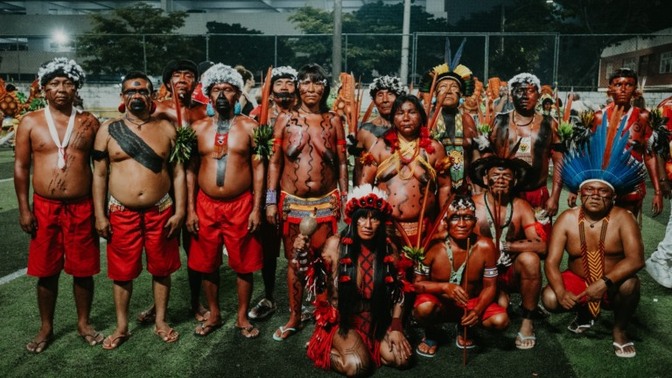 Comemoração dos 30 anos da Terra Indígena Yanomami (Foto:Fred Rahal/Hutukara/ISA)