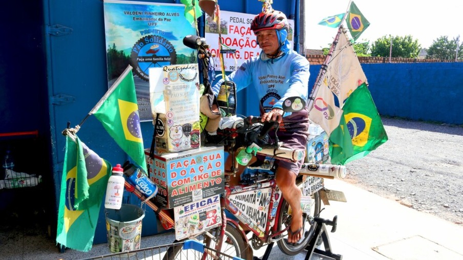 Esta é a última parada e encerramento do 1º Pão Solidário pelo Brasil. (Foto: Wenderson Cabral/FolhaBV)