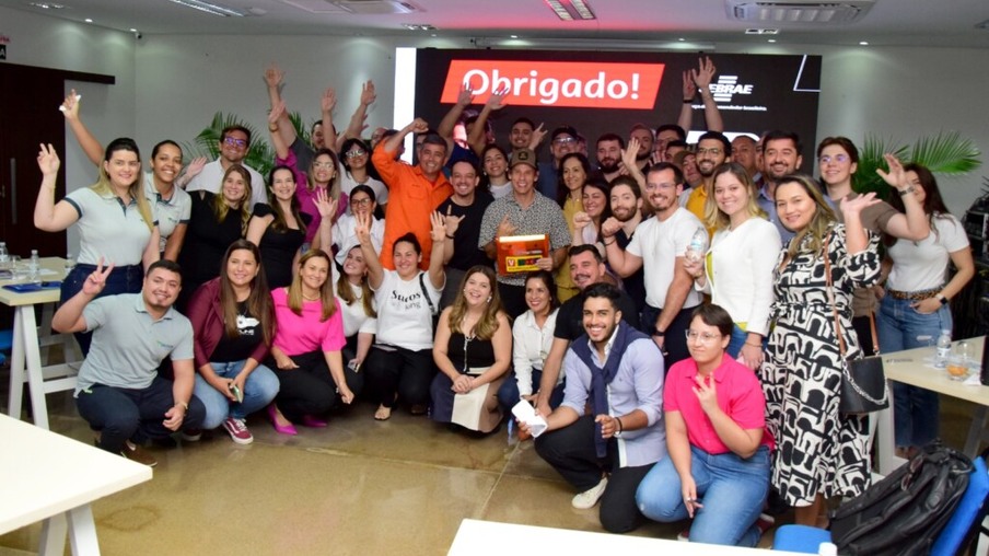 Cerca de 60 empresários participaram da mentoria. Foto: Wenderson Cabral/FolhaBV