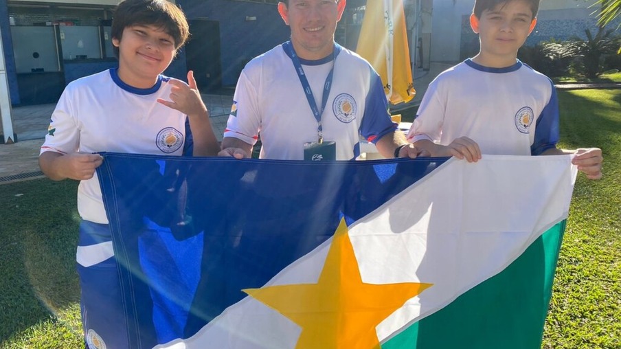 Murilo Montenegro e Mateus Sarmento são os primeiros atletas a representar Roraima no torneio. (Foto: Divulgação)