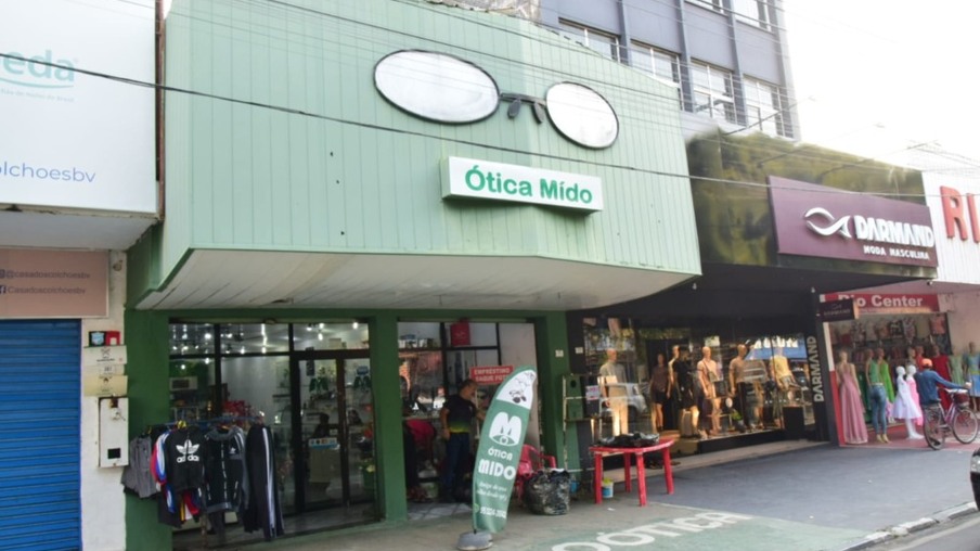 A Casa Mido Ótica é loja pioneira no ramo, anterior a 1960. (Foto: Nilzete Franco/FolhaBV)