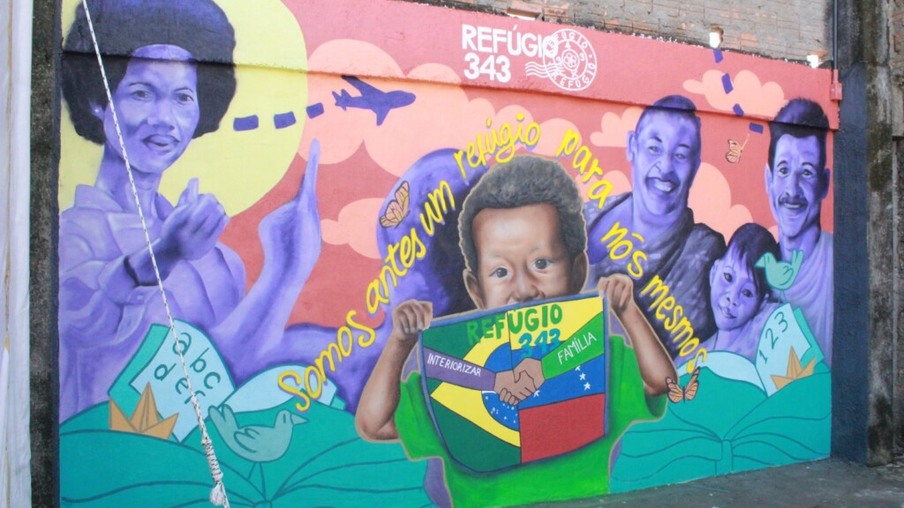 Mural será inaugurado nesta terça-feira (20) (Foto: DIvulgação)