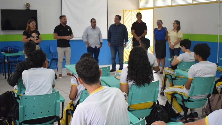 Projeto Jovem Condutor oportuniza alunos do ensino médio a obterem a CNH. Foto: Divulgação/Detran-RR