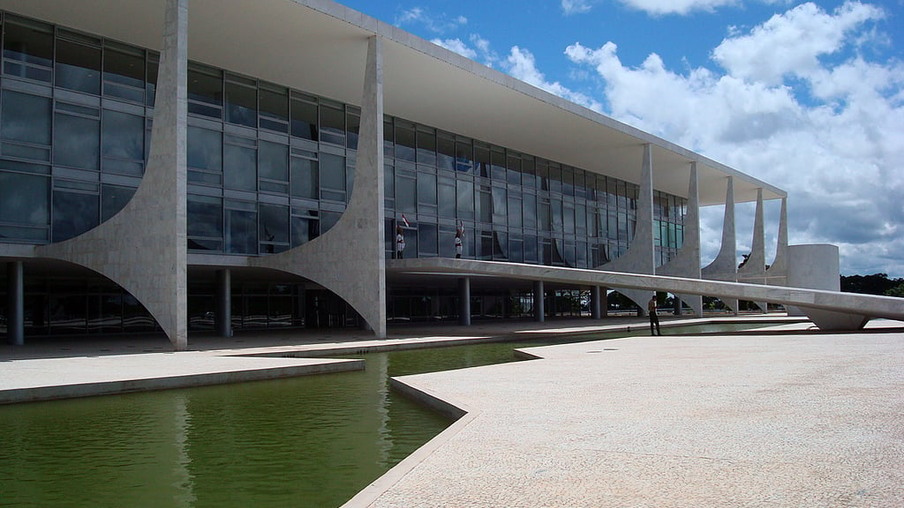 Palácio do Planalto, sede do Governo Federal. Foto: EBC
