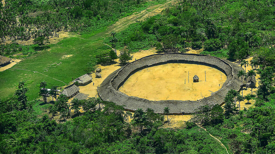 Terra Indígena Yanomami. Foto: Reprodução/internet