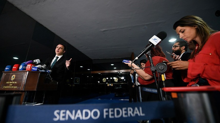 Rodrigo Pacheco. (Foto: Edilson Rodrigues/Agência Senado)