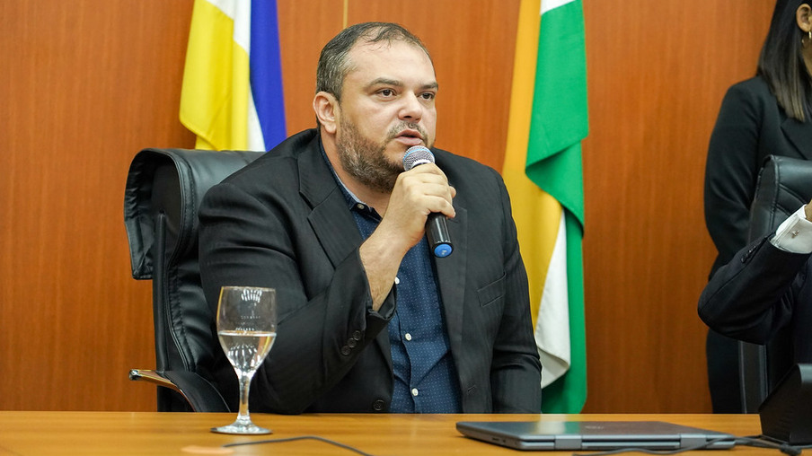 O secretário estadual de Cultura, Jaffé Oliveira (Foto: Marley Lima/SupCom ALE-RR)