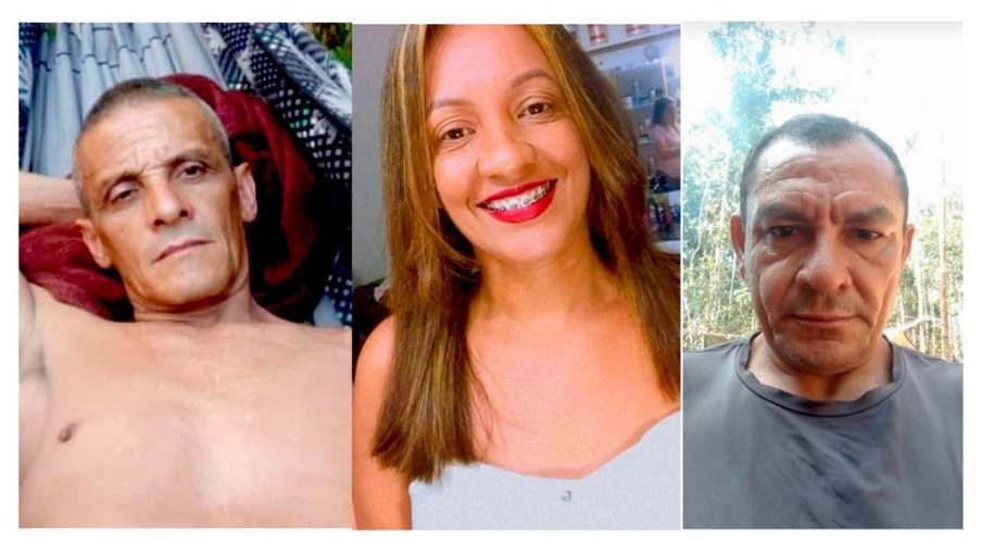 Josafá, Elizangela e Luiz teriam sido mortos no dia 8 de fevereiro (Foto: Arquivo Pessoal) 