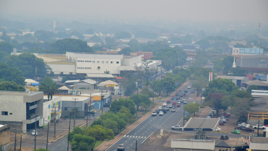 Capital amanheceu o dia 28 de março coberta por neblina. (Foto: Nilzete Franco/FolhaBV)