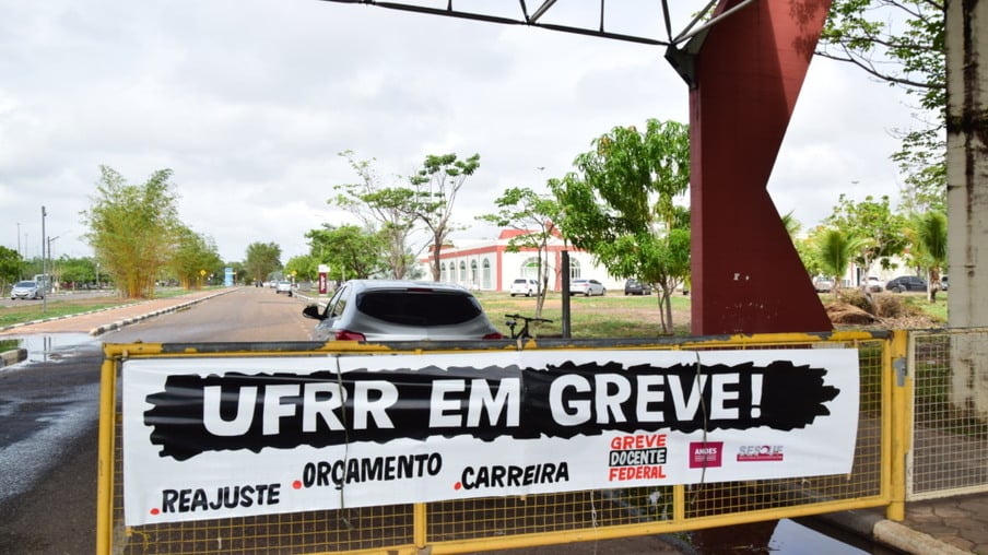 A paralisação da UFRR será por tempo indeterminado  (Foto: Nilzete Franco/FolhaBV)