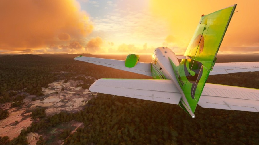 Mod de Flight Simulator quer conscientizar sobre garimpo ilegal na Amazônia (Foto: Divulgação/Greenpeace)