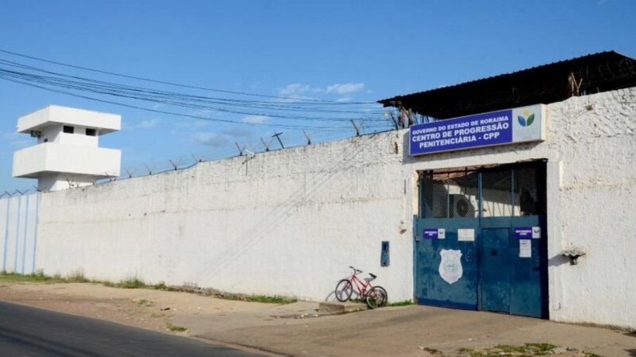 Cadeia Pública de Boa Vista, no bairro 13 de Setembro (Foto: Nilzete Franco/FolhaBV)