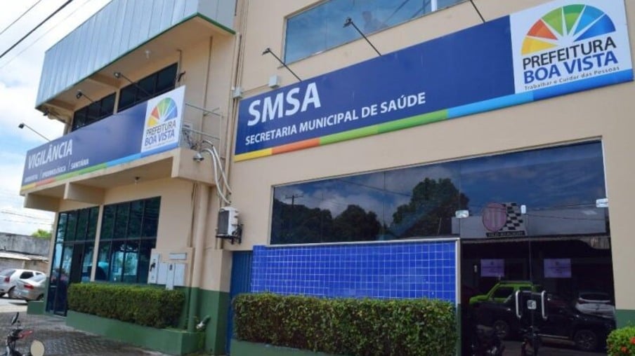 Sede da Secretaria Municipal de Saúde, no bairro São Pedro (Foto: Arquivo FolhaBV)