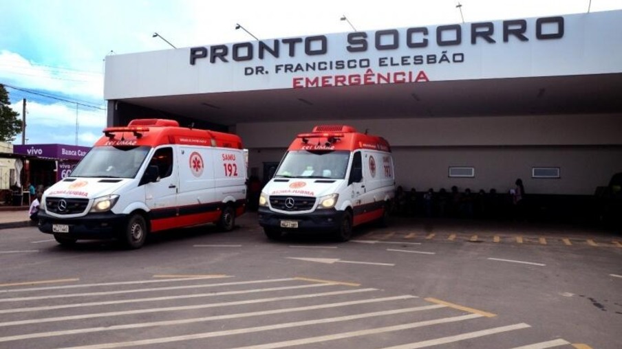 Pronto Socorro Francisco Elesbão, no Hospital Geral de Roraima (Foto: Nilzete Franco/FolhaBV)