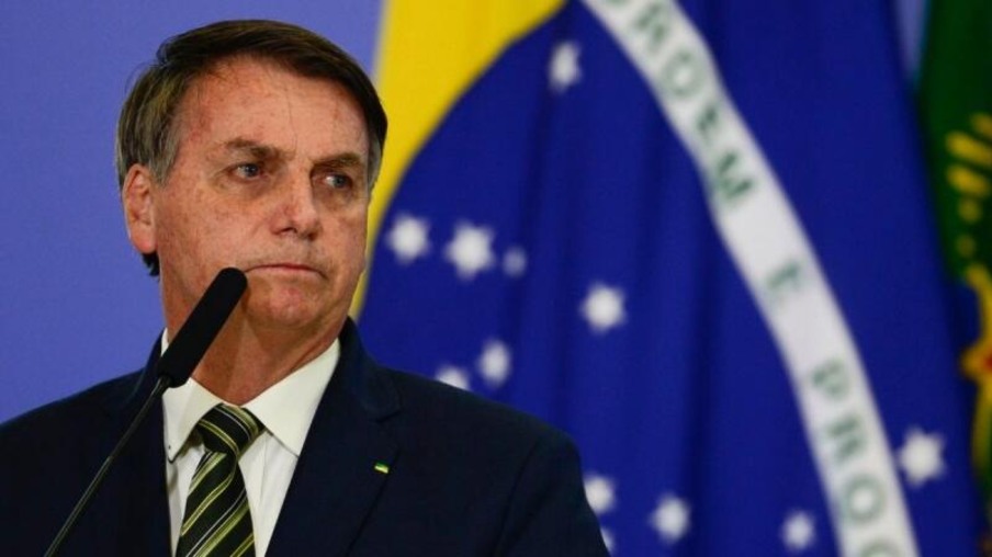 O presidente Jair Bolsonaro no Palácio do Planalto (Foto: Marcello Casal JrAgência Brasil)