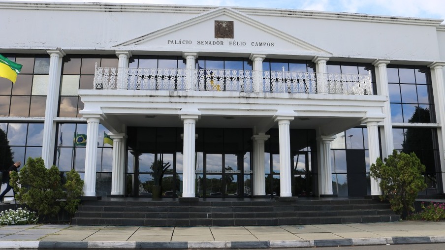 O Palácio Senador Hélio Campos, sede do Poder Executivo de Roraima (Foto: Arquivo FolhaBV)