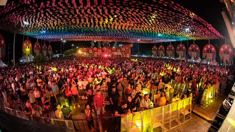 O público esperado para todas as seis noites de festa era de 100 mil pessoas (Foto: Giovani Oliveira/PMBV)