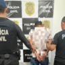 O cumprimento do mandado de prisão contra ele foi formalizado pela equipe do Pará (Foto: Polícia Civil do Pará)