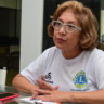 Ana Célia Paz é presidente do Lions Clube Oswaldo Carolino, no bairro Mecejana. (Foto: Nilzete Franco/FolhaBV)