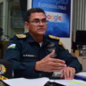 O comandante-geral da Polícia Militar, coronel Miramilton Goiano de Souza, em entrevista à FolhaBV (Foto: Nilzete Franco/FolhaBV)