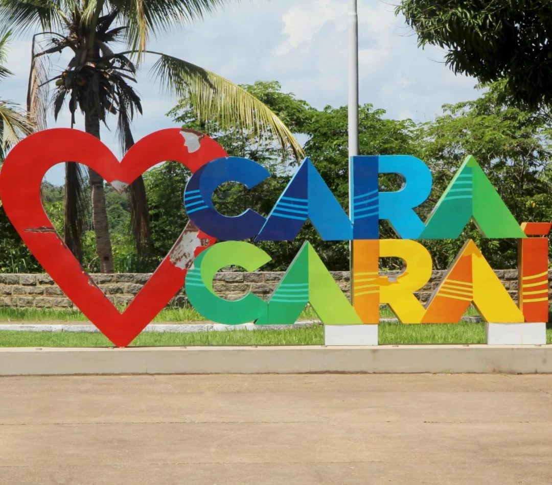 Trecho da Orla de Caracaraí. (Foto: Wenderson Cabral/FolhaBV)
